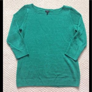 Talbots green sweater